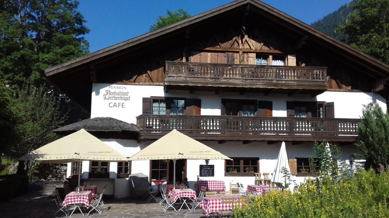Landhotel Laerchenhuegel Oberammergau Exterior foto